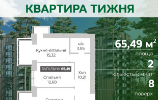 Стартує акція «Квартира тижня» в ЖК «Sobornyi»!